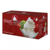 Bestwhip Cream Chargers N2O 50 Pack x 2 (100 Bulbs)