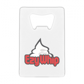 Ezywhip Card Bottle Opener White Limited Edition