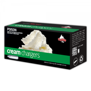Ezywhip Plus Cream Chargers N2O 8.5g 24 Pack (24 Bulbs)