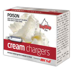 Ezywhip Pro Cream Chargers N2O 10 Pack (10 Bulbs)