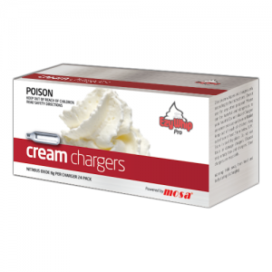 Ezywhip Pro Cream Chargers N2O 24 Pack (24 Bulbs)
