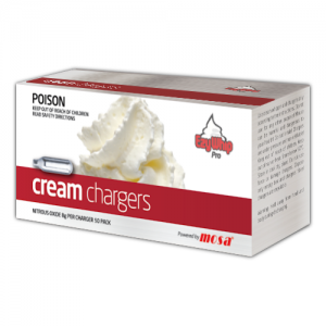 Ezywhip Pro Cream Chargers N2O 50 Pack x 6 (300 Bulbs)