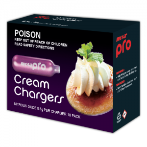 Mosa Pro Cream Chargers N2O 8.5g 10 Pack (10 Bulbs)