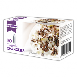 Supawhip Cream Chargers N2O 50 Pack x 12 (600 Bulbs)
