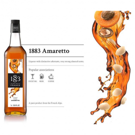 1883 Maison Routin Syrup Amaretto 1.0L