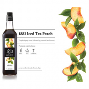 1883 Maison Routin Syrup Iced Peach Tea 1.0L