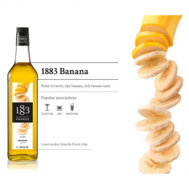 1883 Maison Routin Syrup Banana 1.0L