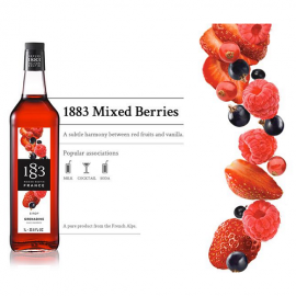 1883 Maison Routin Syrup Grenadine Mixed Berries 1.0L