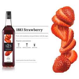1883 Maison Routin Syrup Strawberry 1.0L