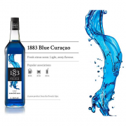 1883 Maison Routin Syrup Blue Curacao 1.0L