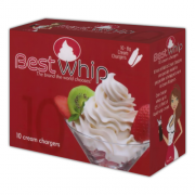 Bestwhip Cream Chargers N2O 10 Pack (10 Bulbs)