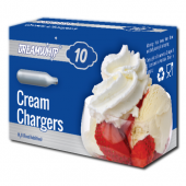 Dreamwhip Cream Chargers N2O 10 Pack x 24 (240 Bulbs) 