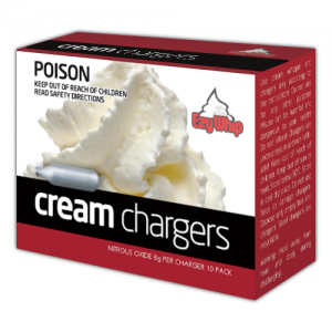 Ezywhip Cream Chargers N2O 10 Pack (10 Bulbs)