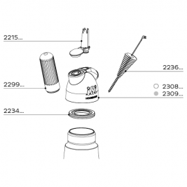 iSi Easy Whip Spare Part 2308 - Head (White)