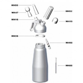 Mosa Cream Whipper Spare Part WH19 - Cap (White)