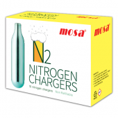 Mosa Nitrogen Chargers N2 10 Pack x 24 (240 Bulbs)