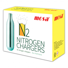Mosa Nitrogen Chargers N2 10 Pack x 24 (240 Bulbs)