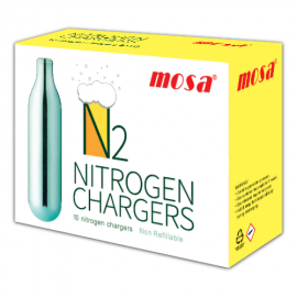 Mosa Nitrogen Chargers N2 10 Pack x 36 (360 Bulbs)